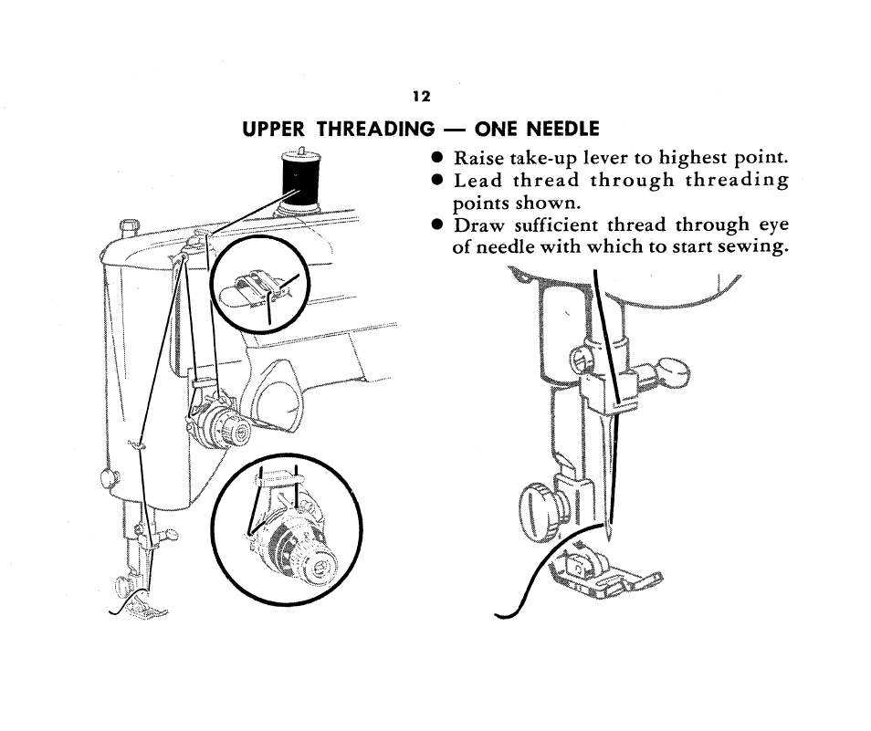 SINGER 1360 Style-O-Matic User Manual | Page 14 / 82
