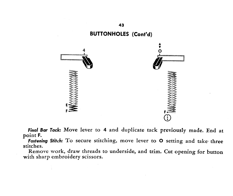 SINGER 1360 Style-O-Matic User Manual | Page 45 / 82