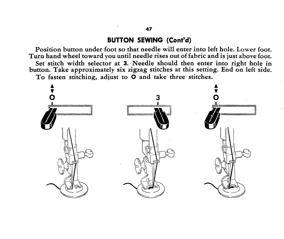SINGER 1360 Style-O-Matic User Manual | Page 49 / 82