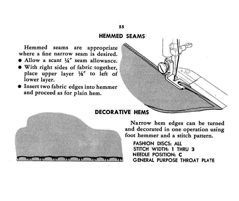 SINGER 1360 Style-O-Matic User Manual | Page 57 / 82