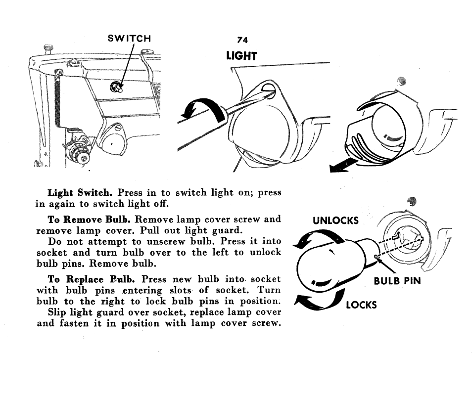 SINGER 1360 Style-O-Matic User Manual | Page 76 / 82