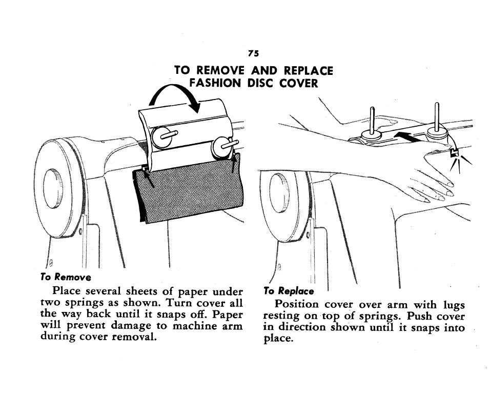 SINGER 1360 Style-O-Matic User Manual | Page 77 / 82