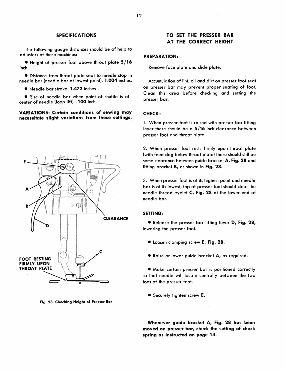 SINGER 331K4 User Manual | Page 12 / 18