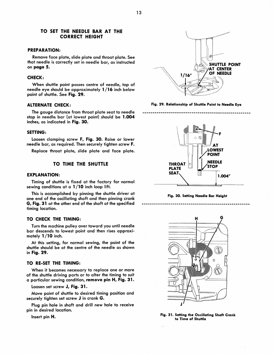 SINGER 331K4 User Manual | Page 13 / 18