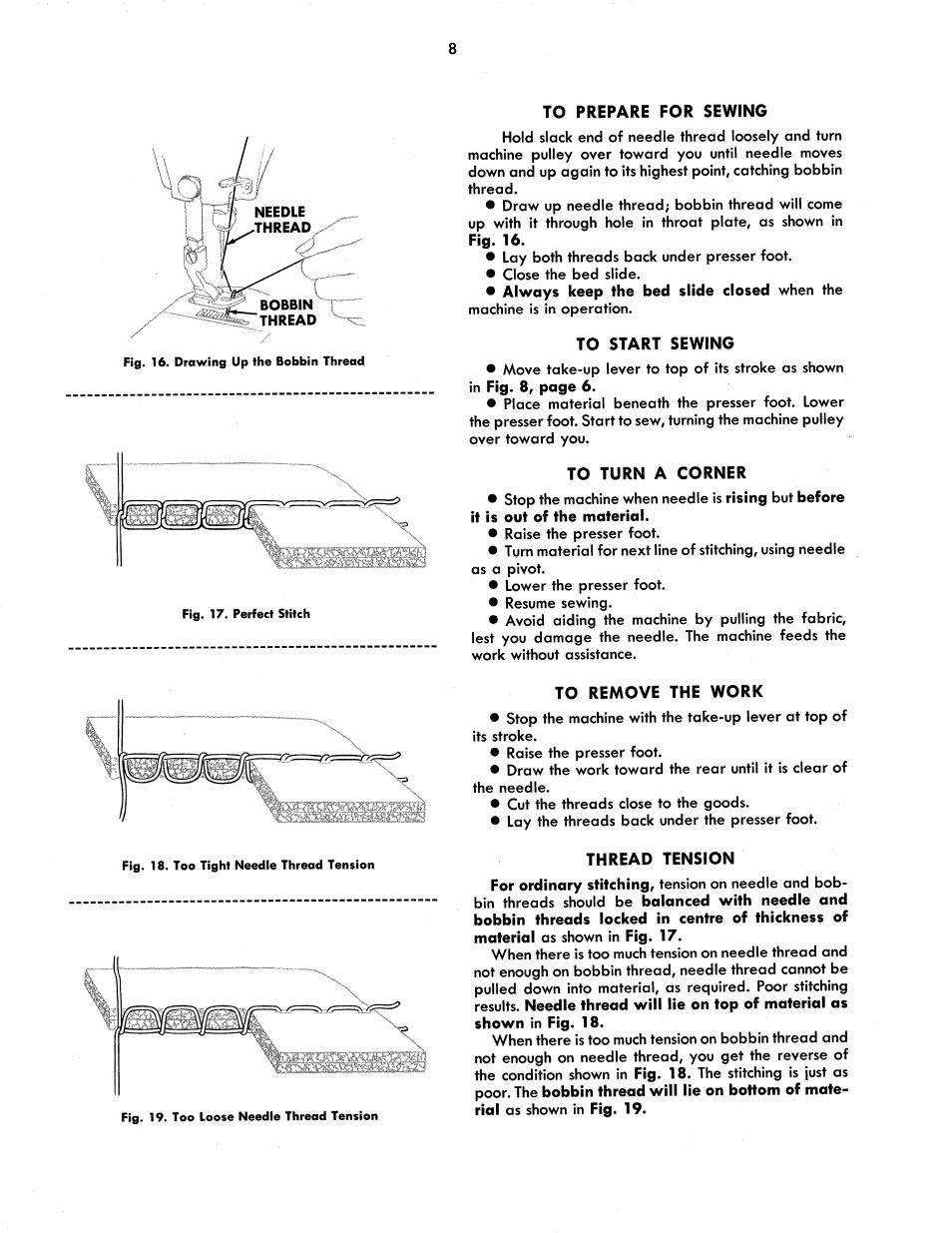 SINGER 331K4 User Manual | Page 8 / 18