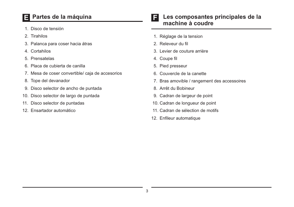 SINGER 3321 TALENT User Manual | Page 10 / 62