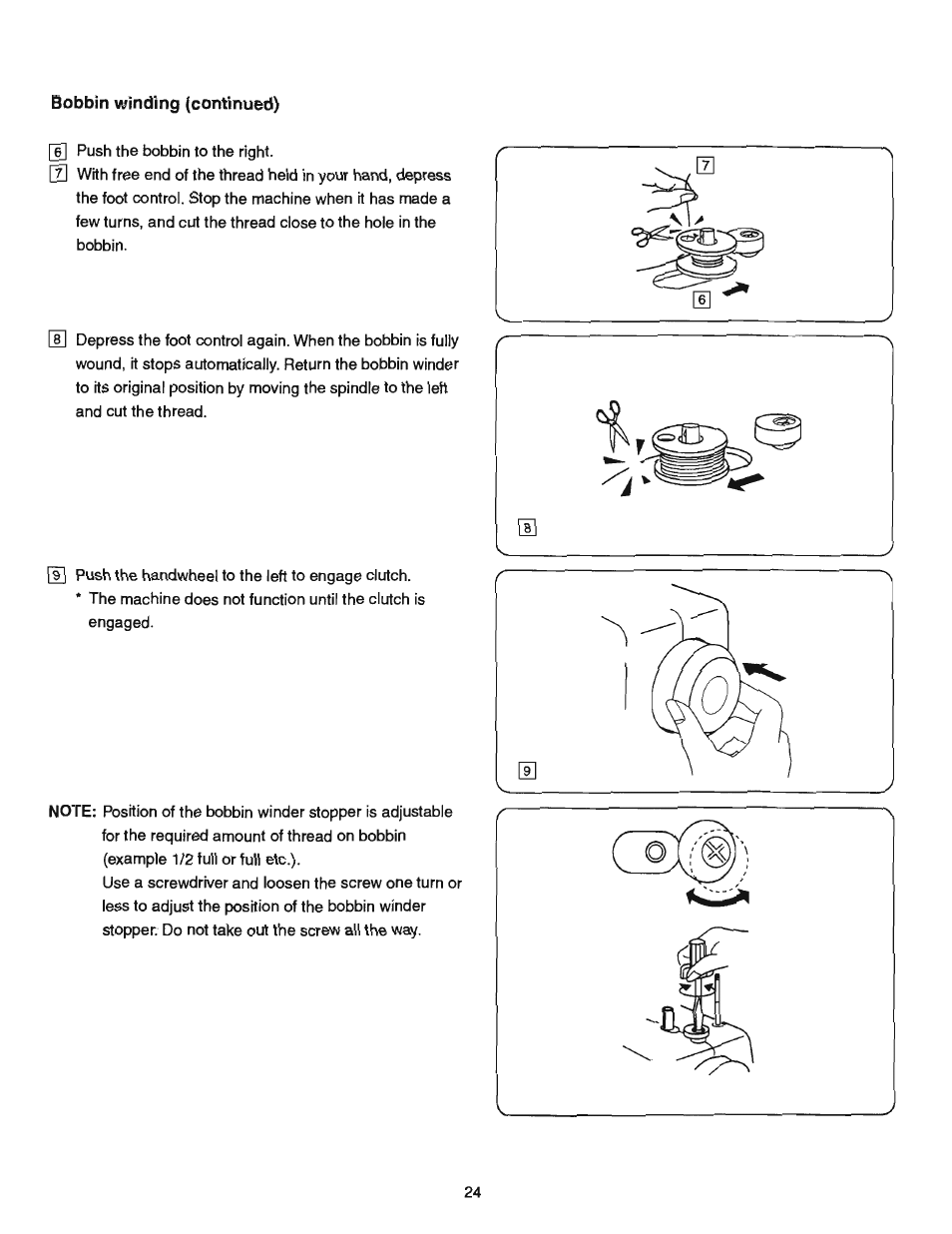 SINGER 384.13012 (Sold at Sears) User Manual | Page 24 / 79