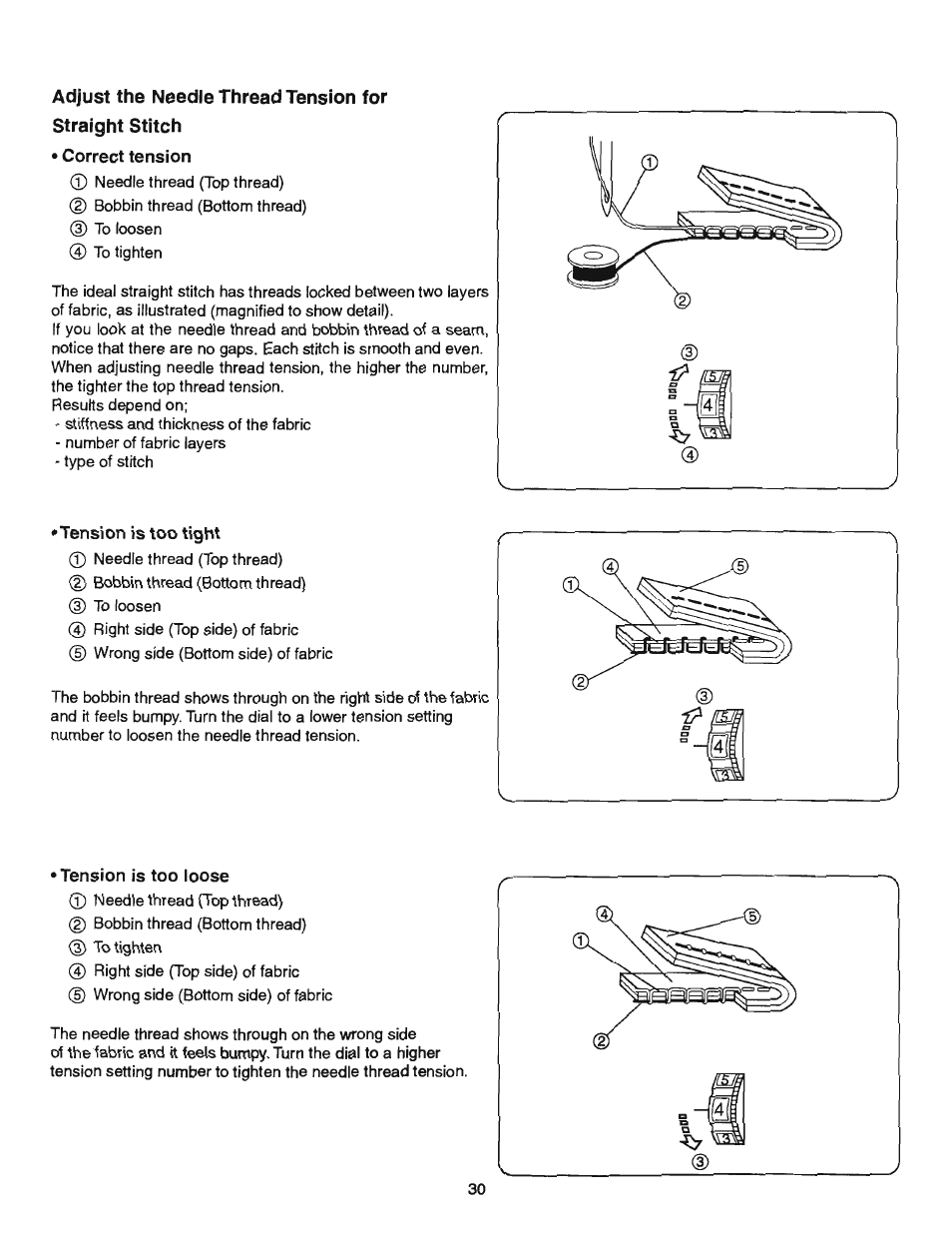 SINGER 384.13012 (Sold at Sears) User Manual | Page 30 / 79