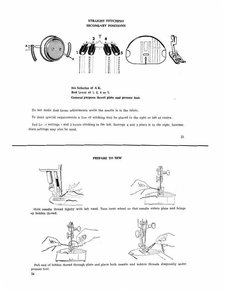 SINGER 401 User Manual | Page 14 / 52