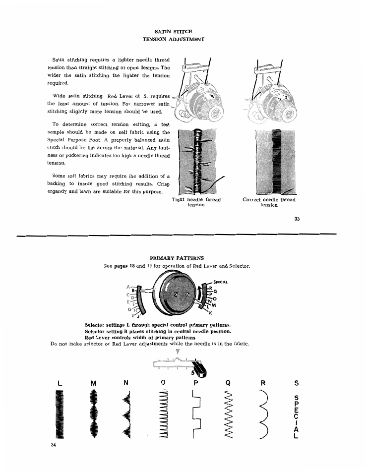 Ec i a l | SINGER 401 User Manual | Page 19 / 52