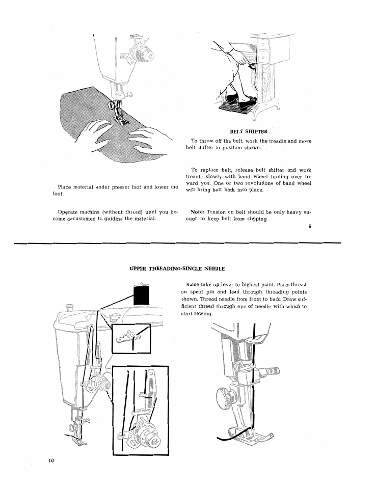 SINGER 401 User Manual | Page 7 / 52