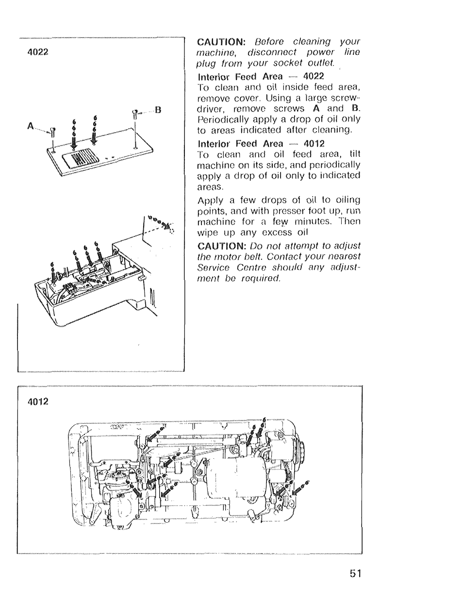 SINGER 4022 User Manual | Page 53 / 56