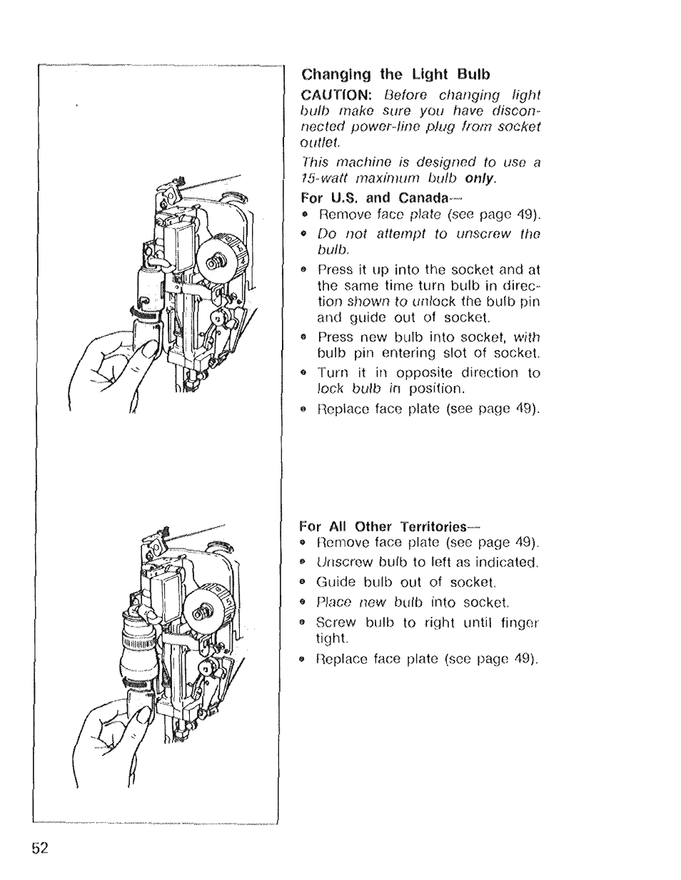 SINGER 4022 User Manual | Page 54 / 56