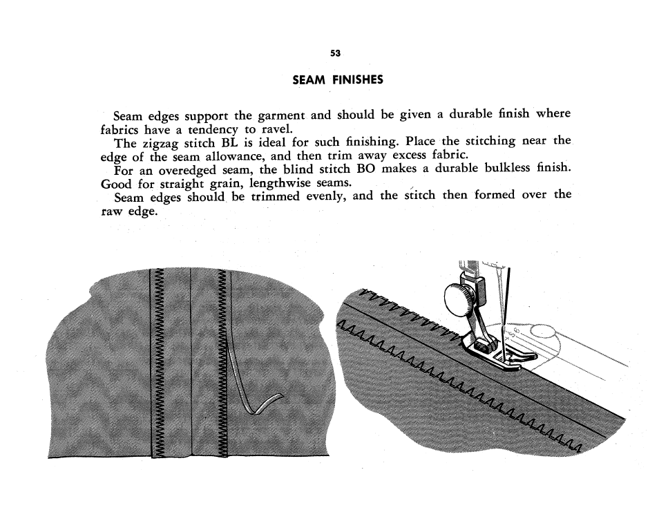 Seam finishes | SINGER 401A User Manual | Page 71 / 116