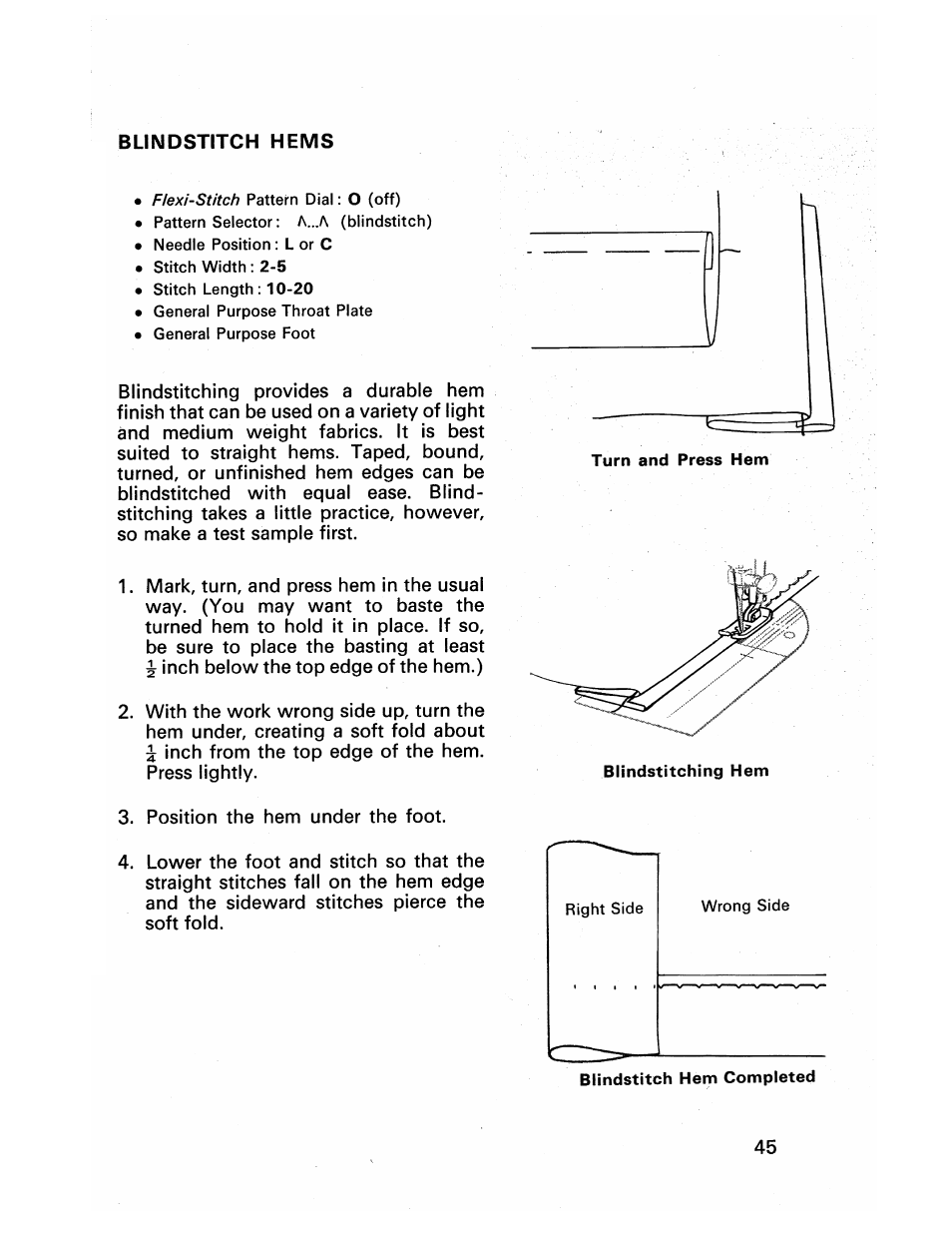 SINGER 413 User Manual | Page 47 / 64