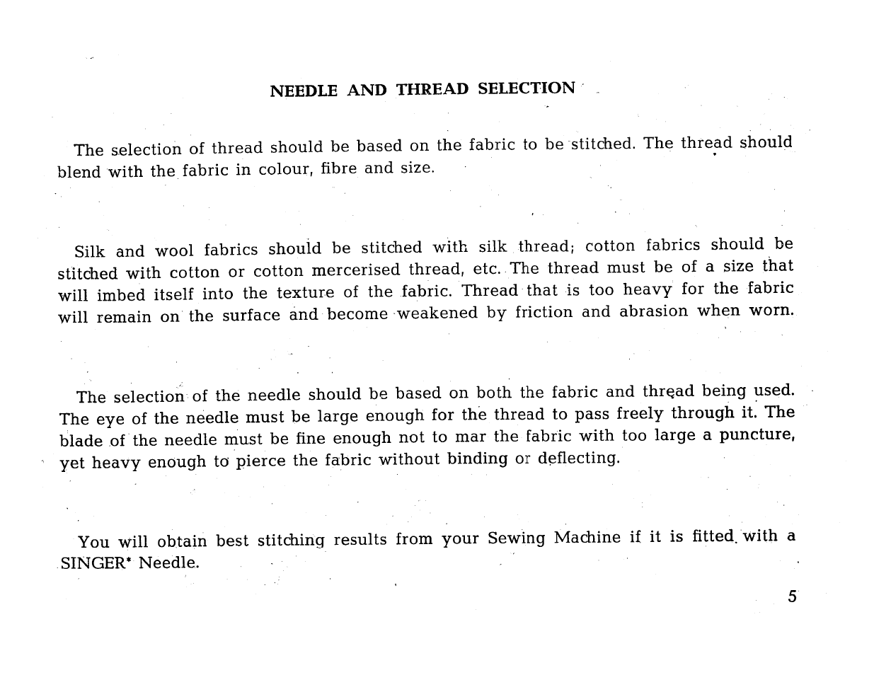 SINGER 414 User Manual | Page 7 / 64