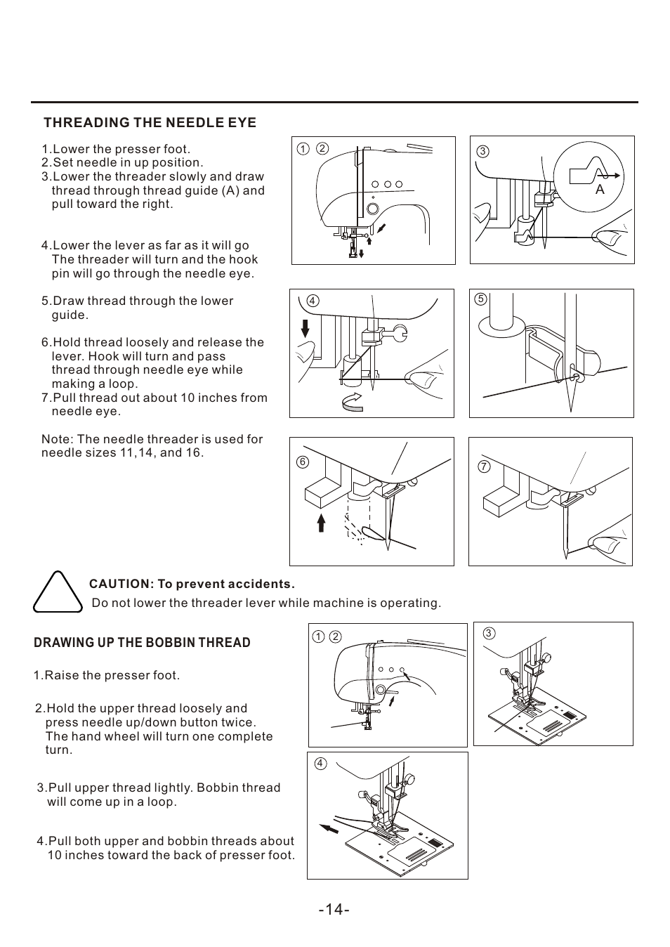 SINGER 4166 User Manual | Page 16 / 104