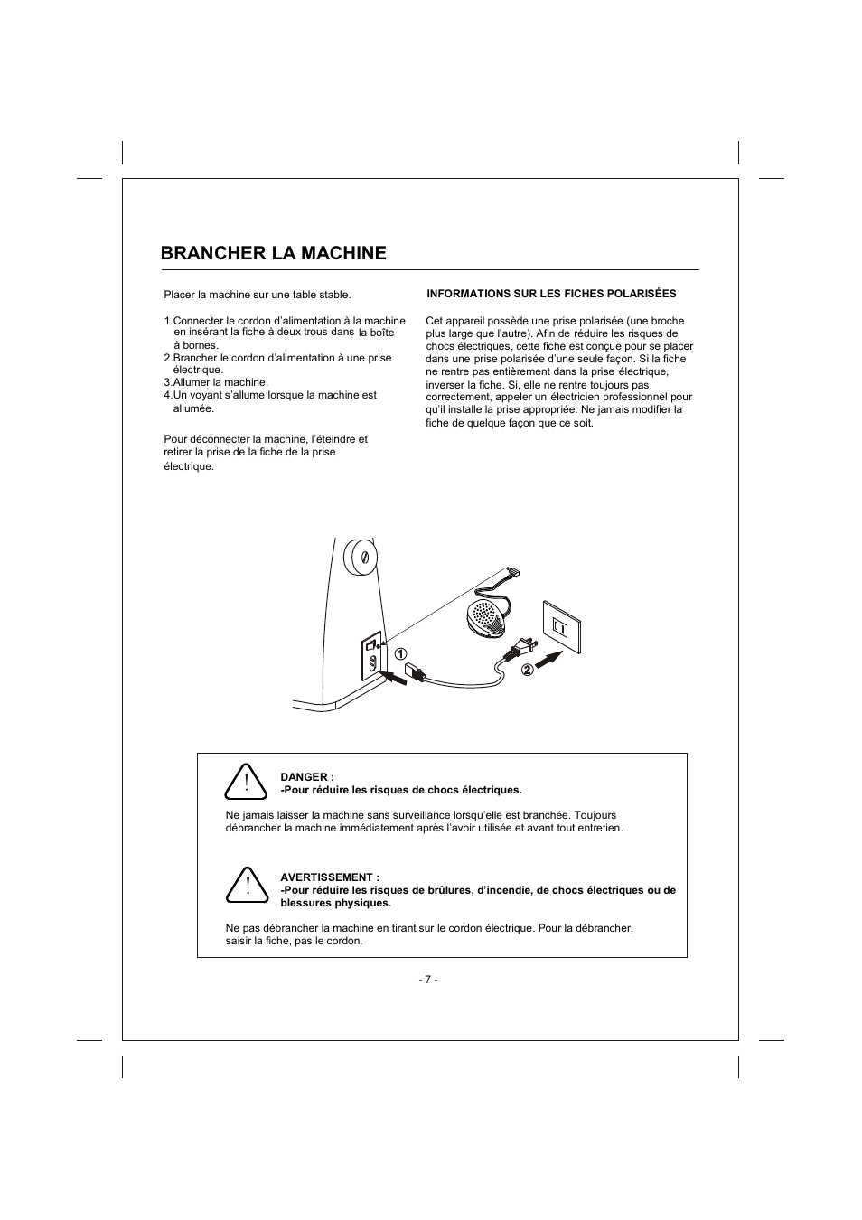 頁面 7, Brancher, Machine | SINGER 4166 User Manual | Page 41 / 104