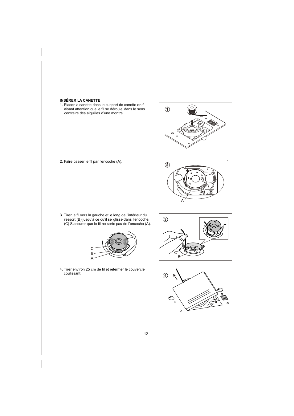 頁面 12 | SINGER 4166 User Manual | Page 46 / 104