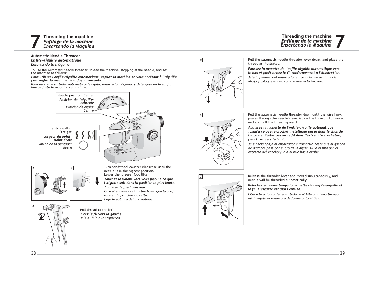 SINGER 4206 Inspiration User Manual | Page 21 / 40