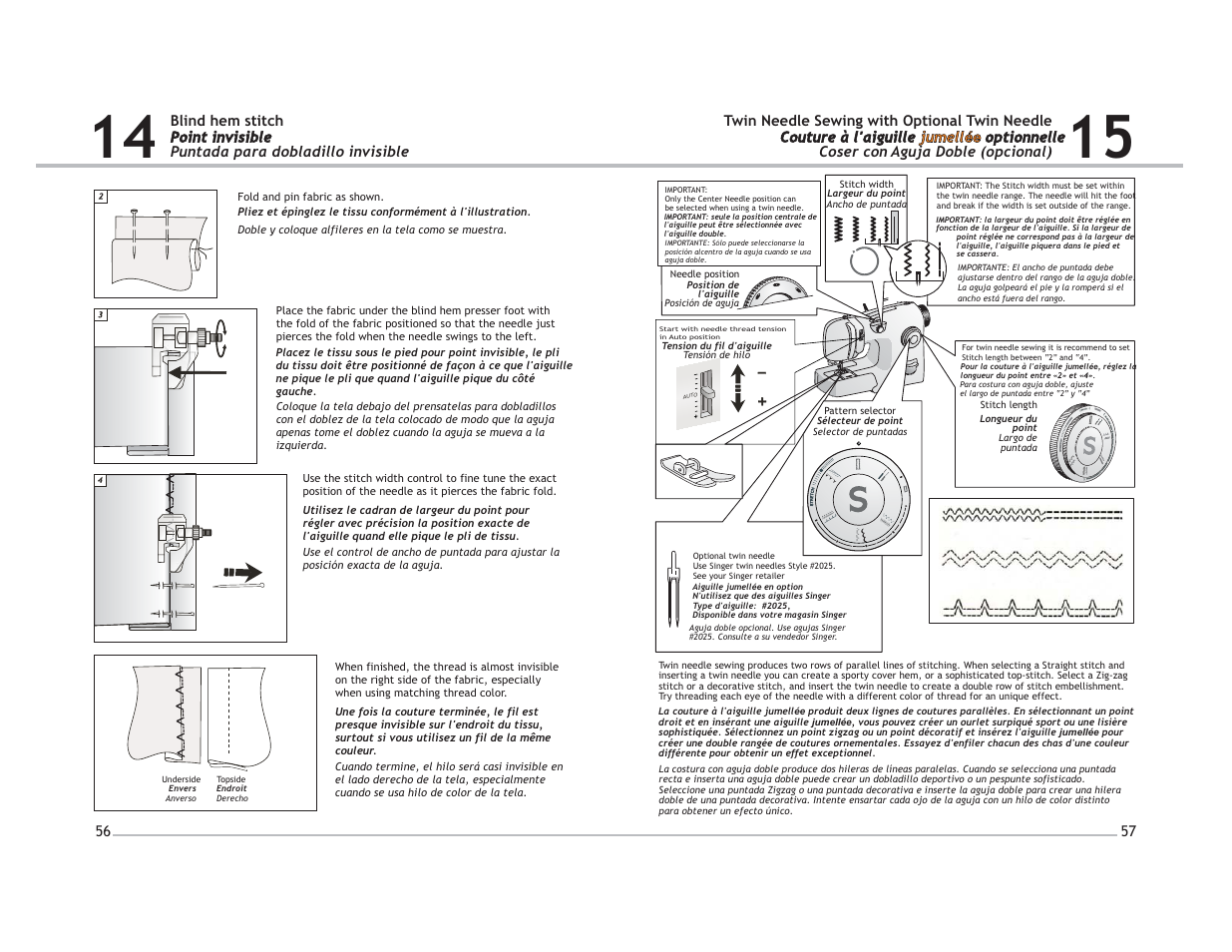 SINGER 4206 Inspiration User Manual | Page 30 / 40