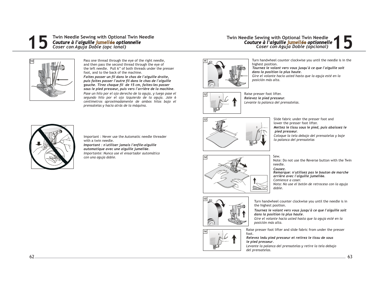 SINGER 4206 Inspiration User Manual | Page 33 / 40