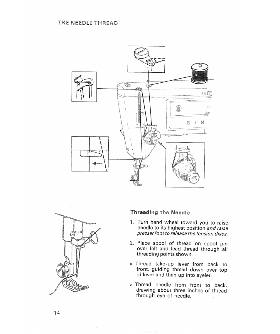 SINGER 513 Stylist User Manual | Page 16 / 64