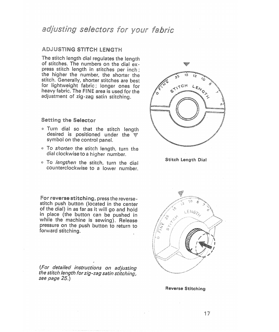 SINGER 513 Stylist User Manual | Page 19 / 64