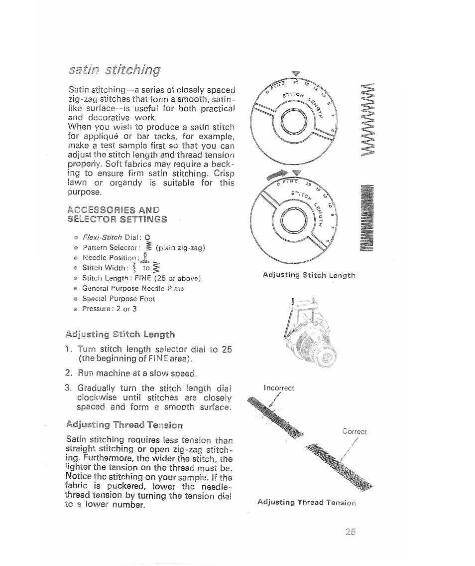 SINGER 513 Stylist User Manual | Page 27 / 64