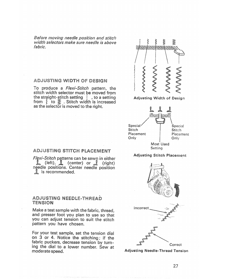 SINGER 513 Stylist User Manual | Page 29 / 64
