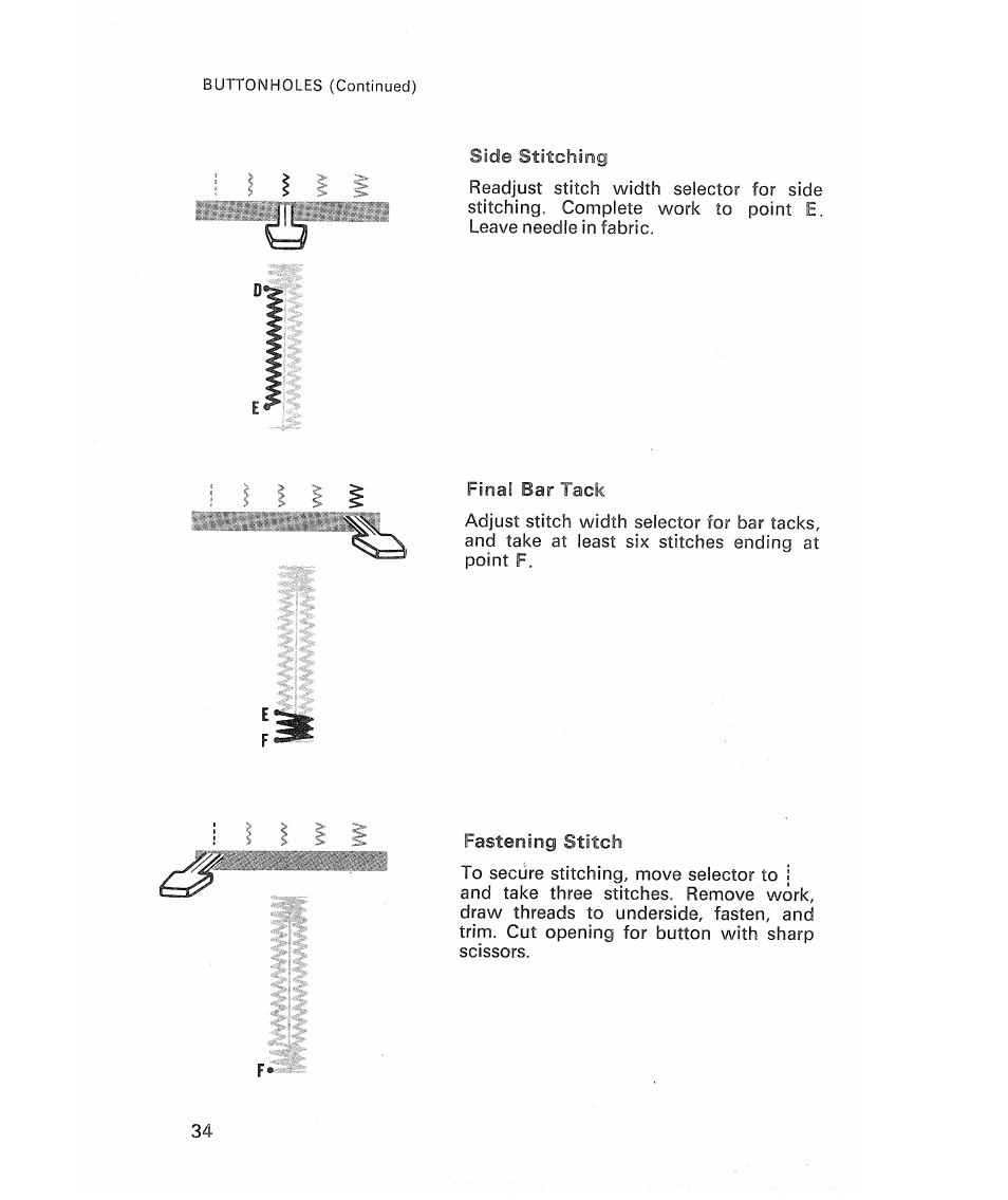 SINGER 513 Stylist User Manual | Page 36 / 64