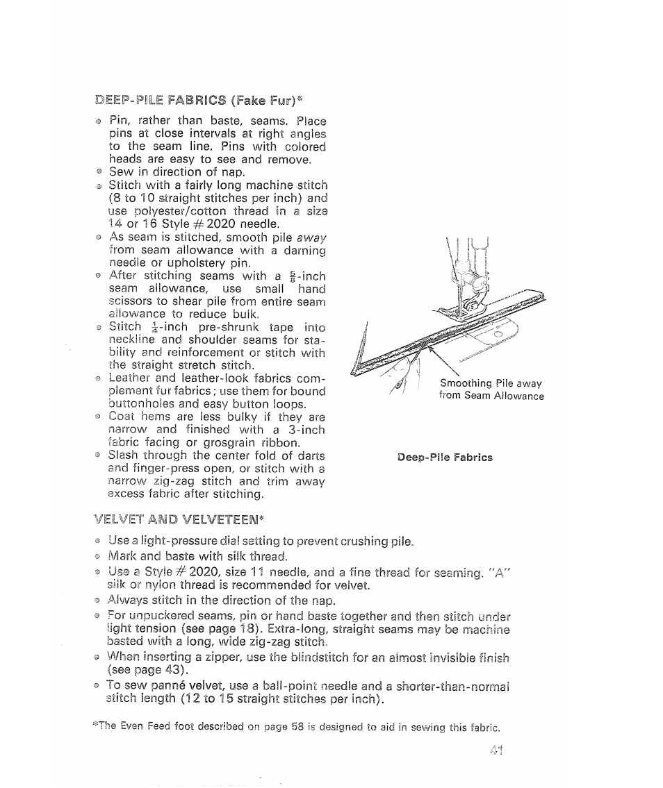 SINGER 513 Stylist User Manual | Page 43 / 64