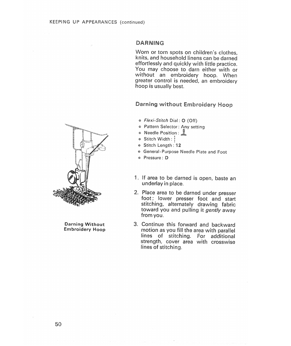 SINGER 513 Stylist User Manual | Page 52 / 64