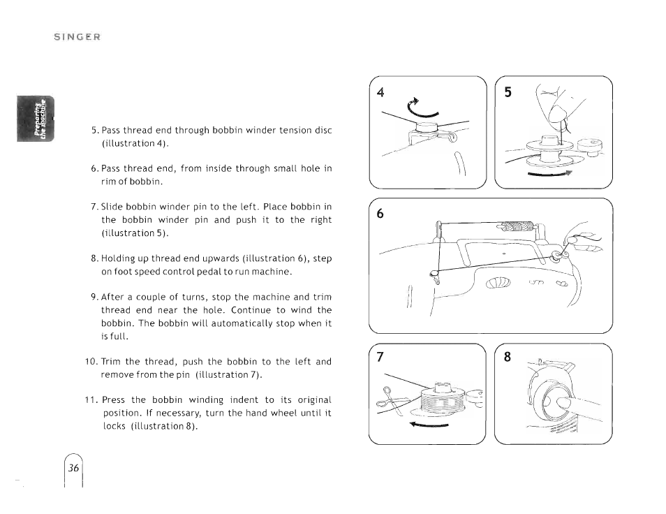 SINGER 5160 User Manual | Page 38 / 125