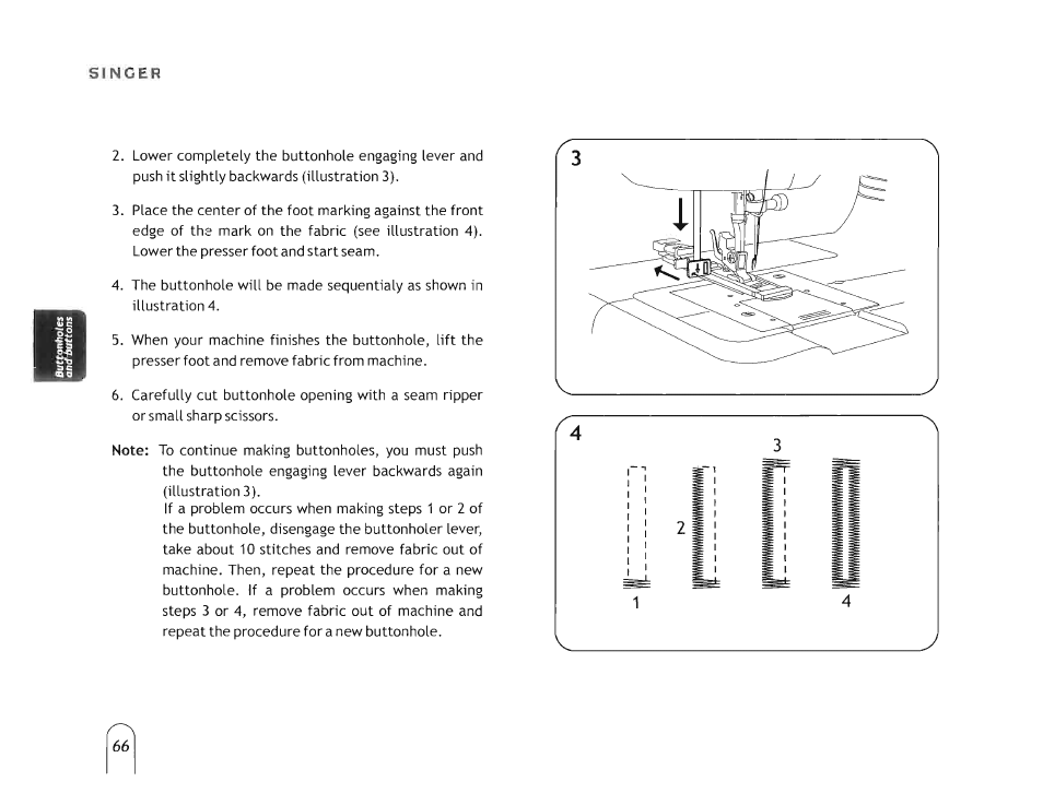 SINGER 5160 User Manual | Page 68 / 125