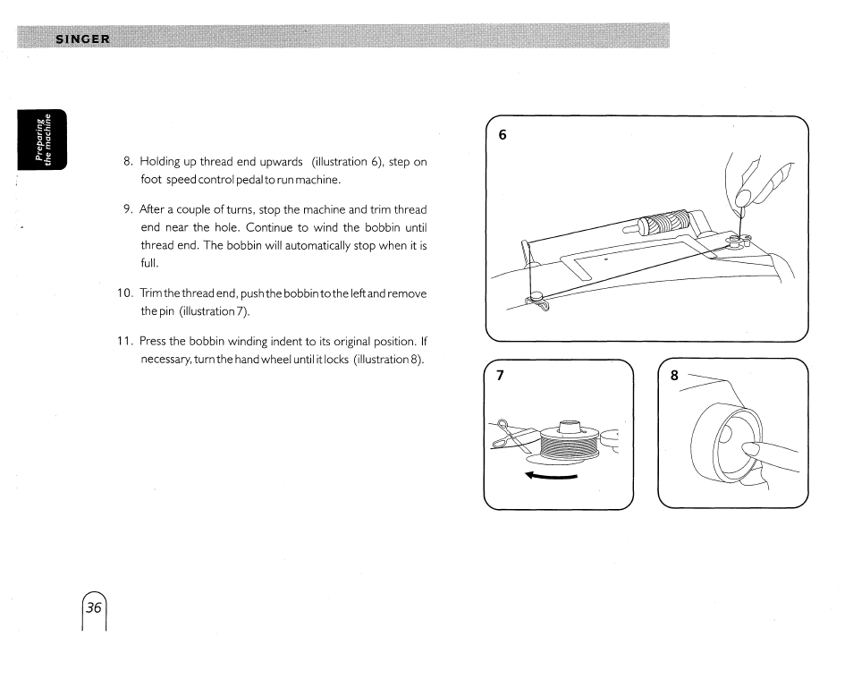 SINGER 5430 User Manual | Page 38 / 108