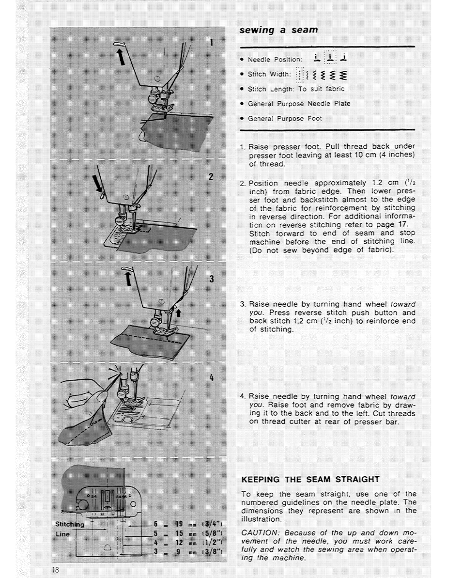 SINGER 6104 User Manual | Page 20 / 44