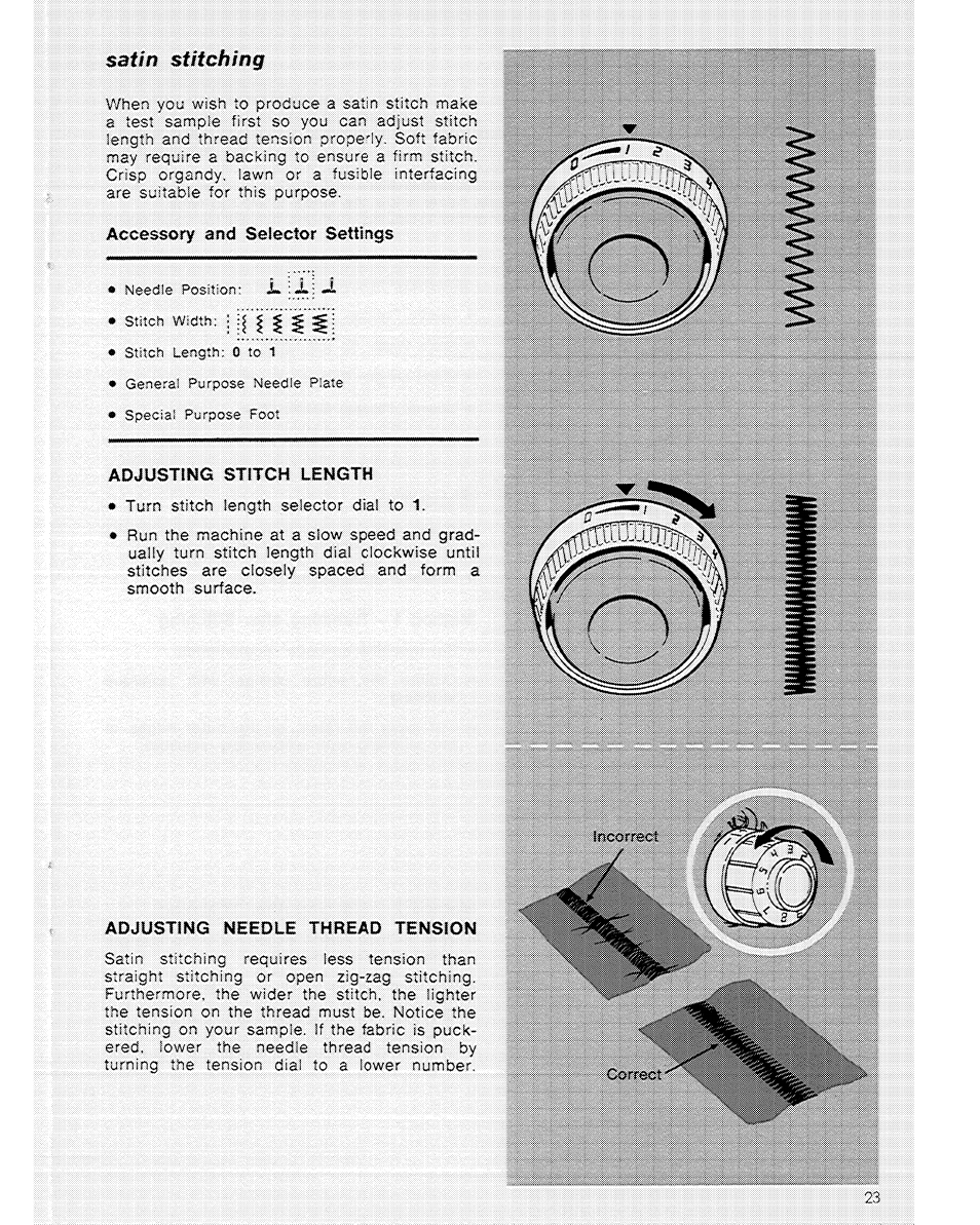 SINGER 6104 User Manual | Page 25 / 44