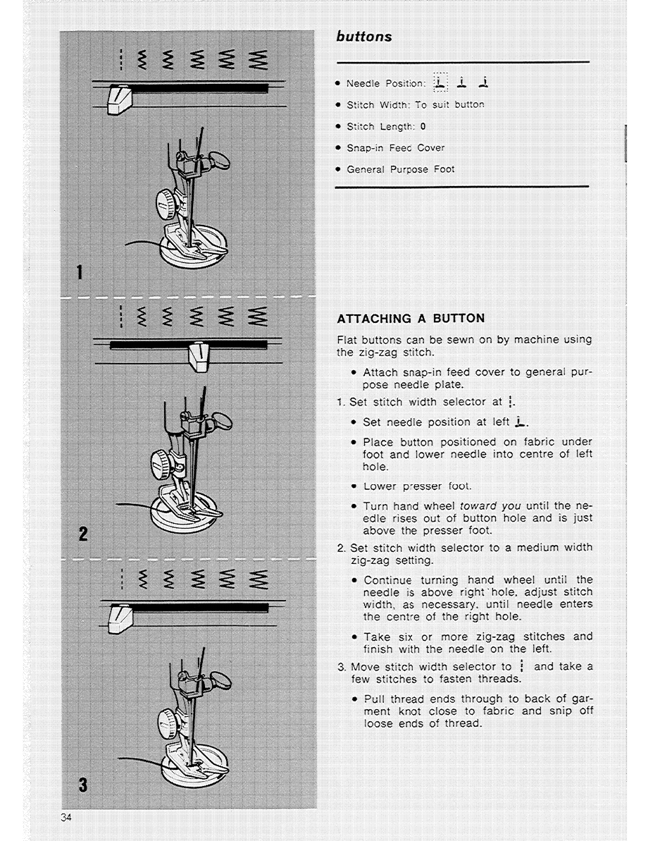 SINGER 6104 User Manual | Page 36 / 44