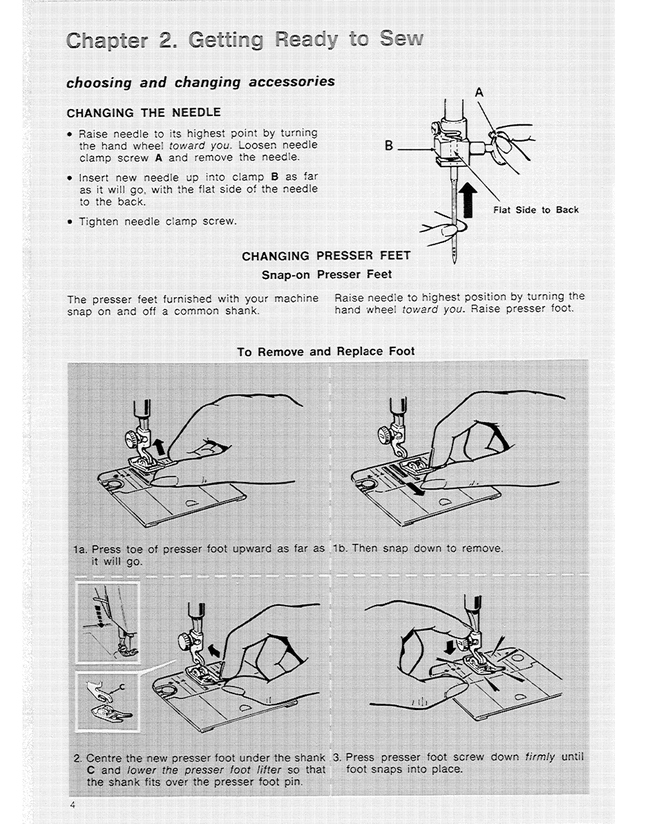 SINGER 6104 User Manual | Page 6 / 44