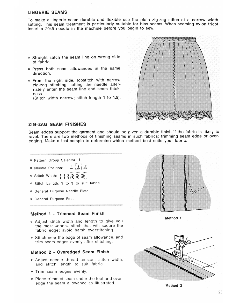 SINGER 6105 User Manual | Page 25 / 44