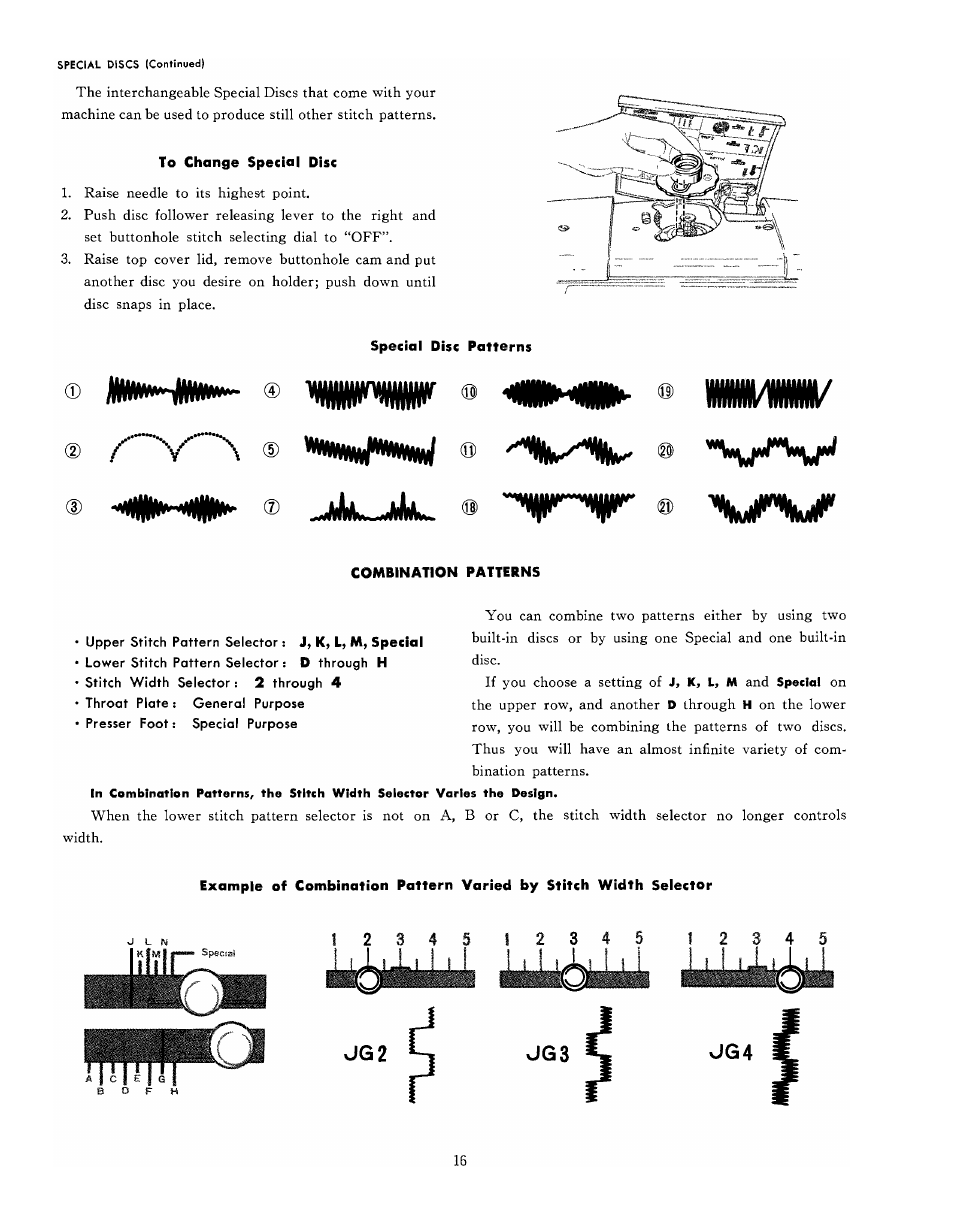 SINGER 610U User Manual | Page 18 / 43