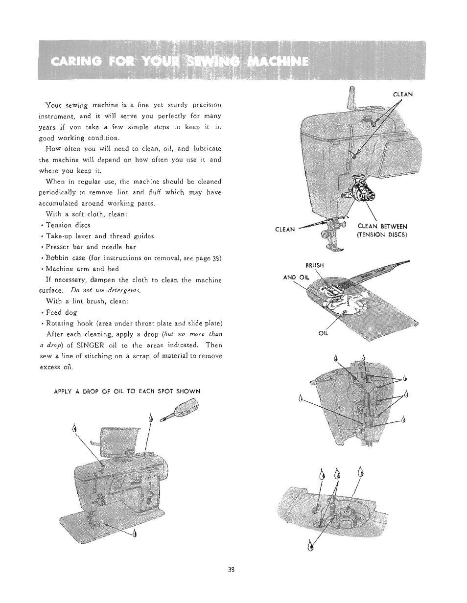 SINGER 610U User Manual | Page 40 / 43