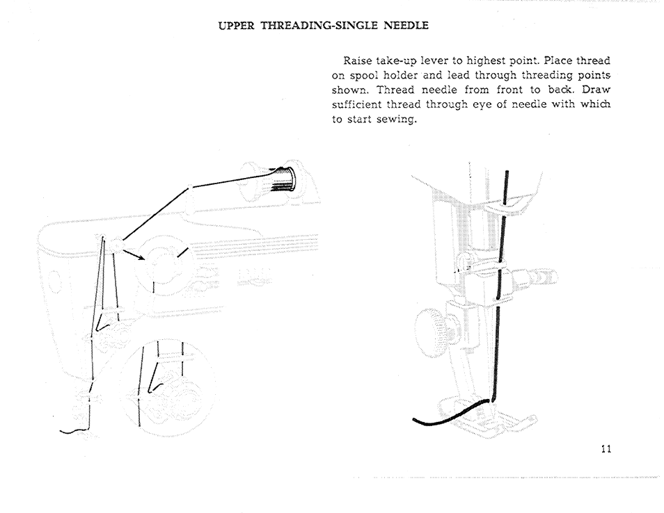 SINGER 611 User Manual | Page 13 / 108