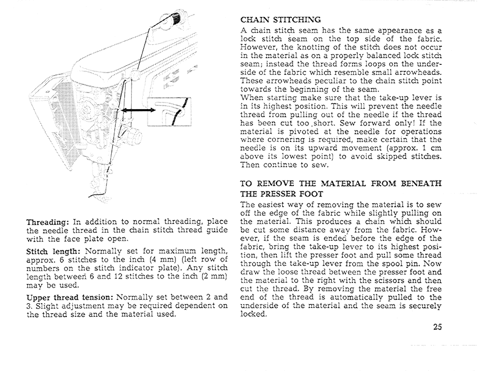 SINGER 611 User Manual | Page 27 / 108