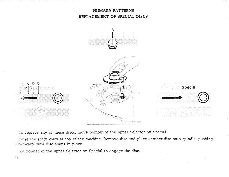Special | SINGER 611 User Manual | Page 44 / 108