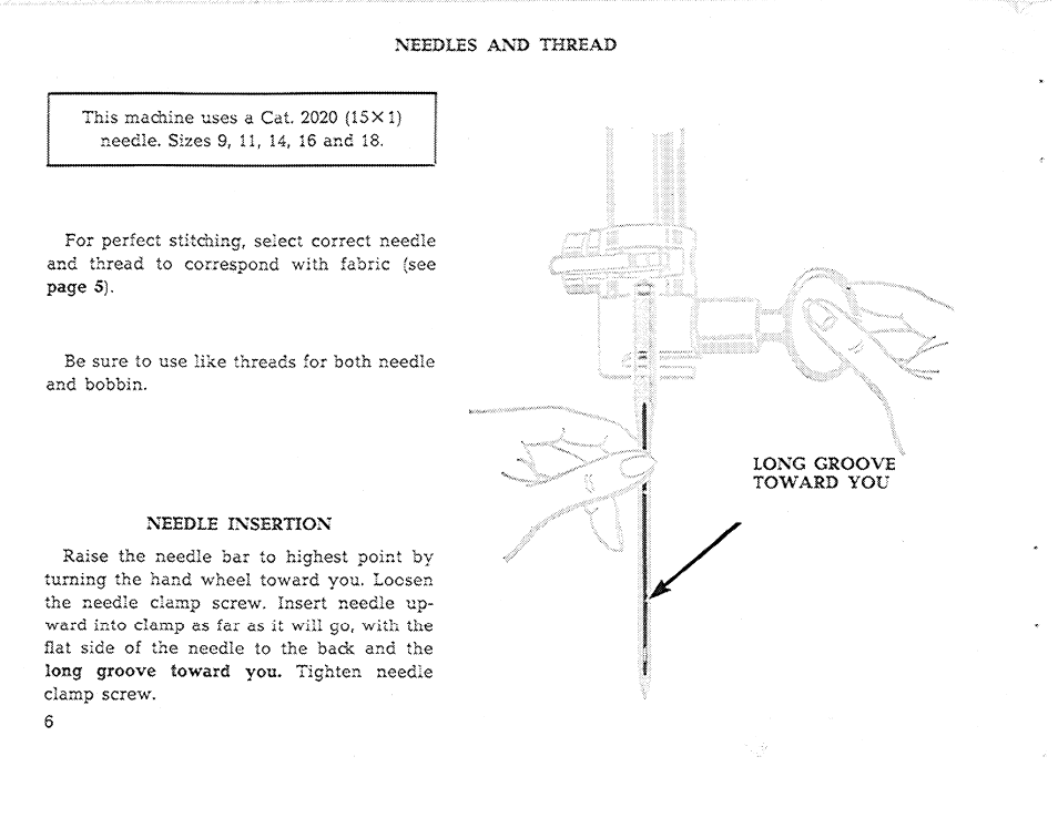 SINGER 611 User Manual | Page 8 / 108