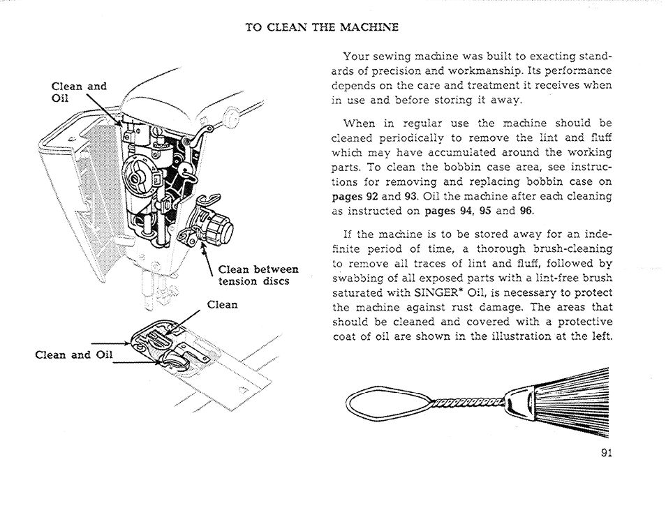 SINGER 611 User Manual | Page 93 / 108