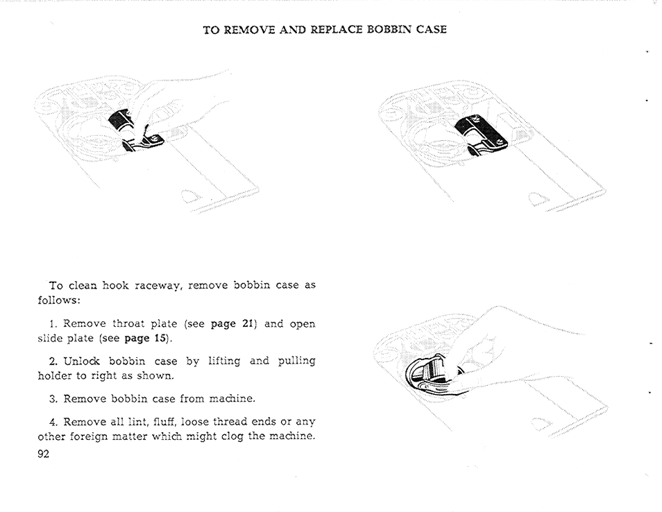 SINGER 611 User Manual | Page 94 / 108