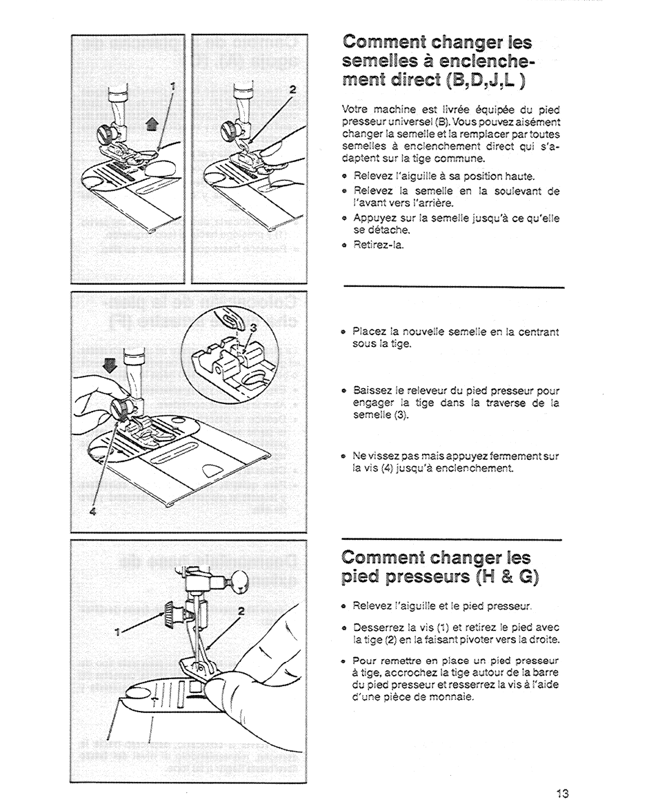 SINGER 6606 User Manual | Page 15 / 92